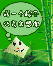 送一個粽子代表我想你